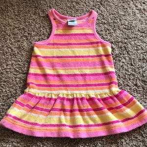 Circo Striped Multi Colored Towel Dress